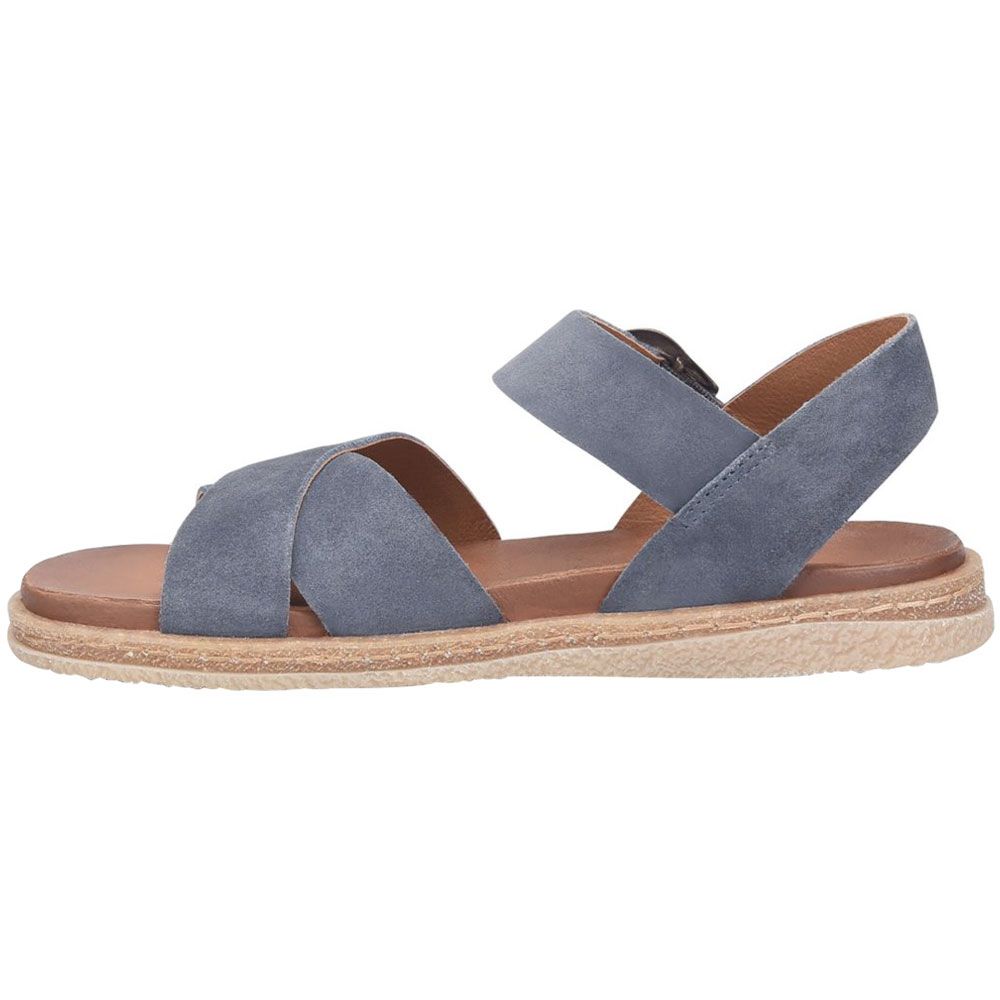 Born Carla Sandals - Womens Dark Blue Back View