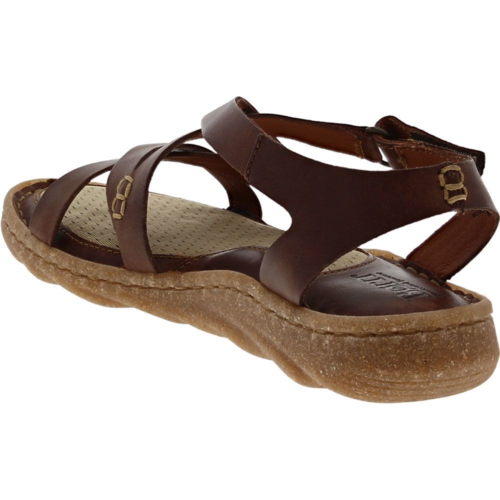 Born Trinidad Sport Sandals - Womens Brown Back View