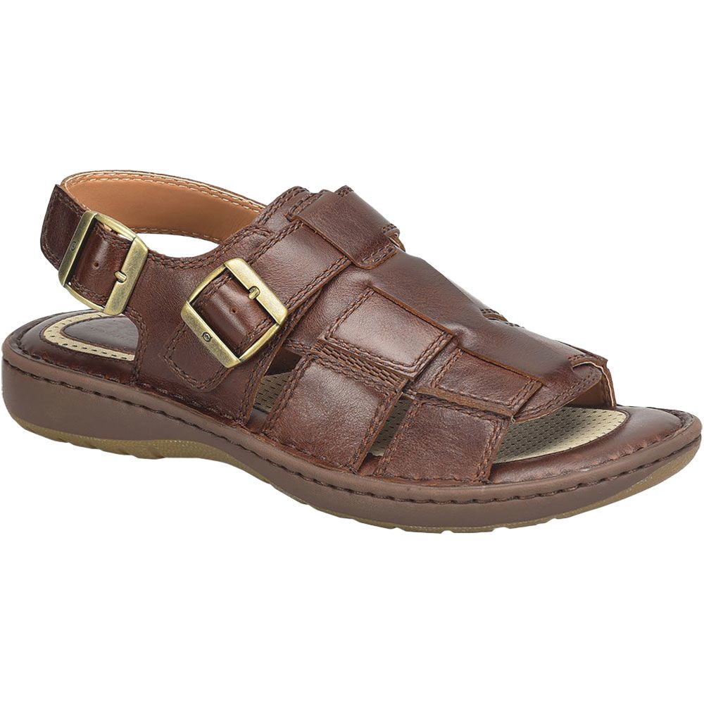 Born Miguel Sandals - Mens Tan Cymbal