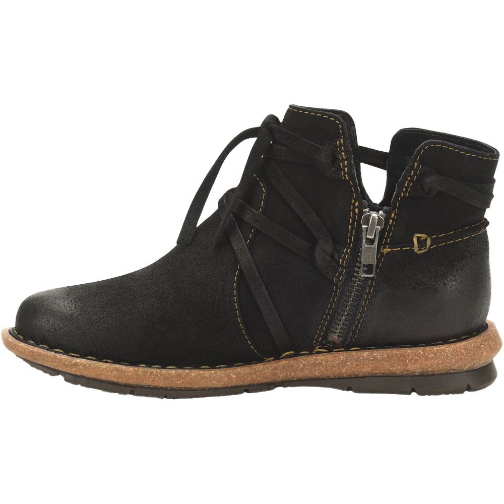 Born Tarkiln Casual Boots - Womens Black Back View