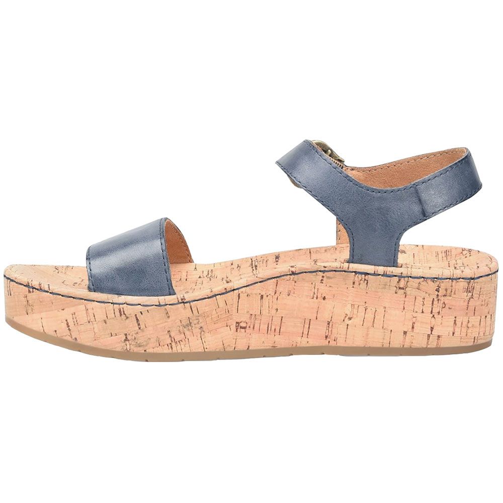 Born Sari Sandals - Womens Navy Back View