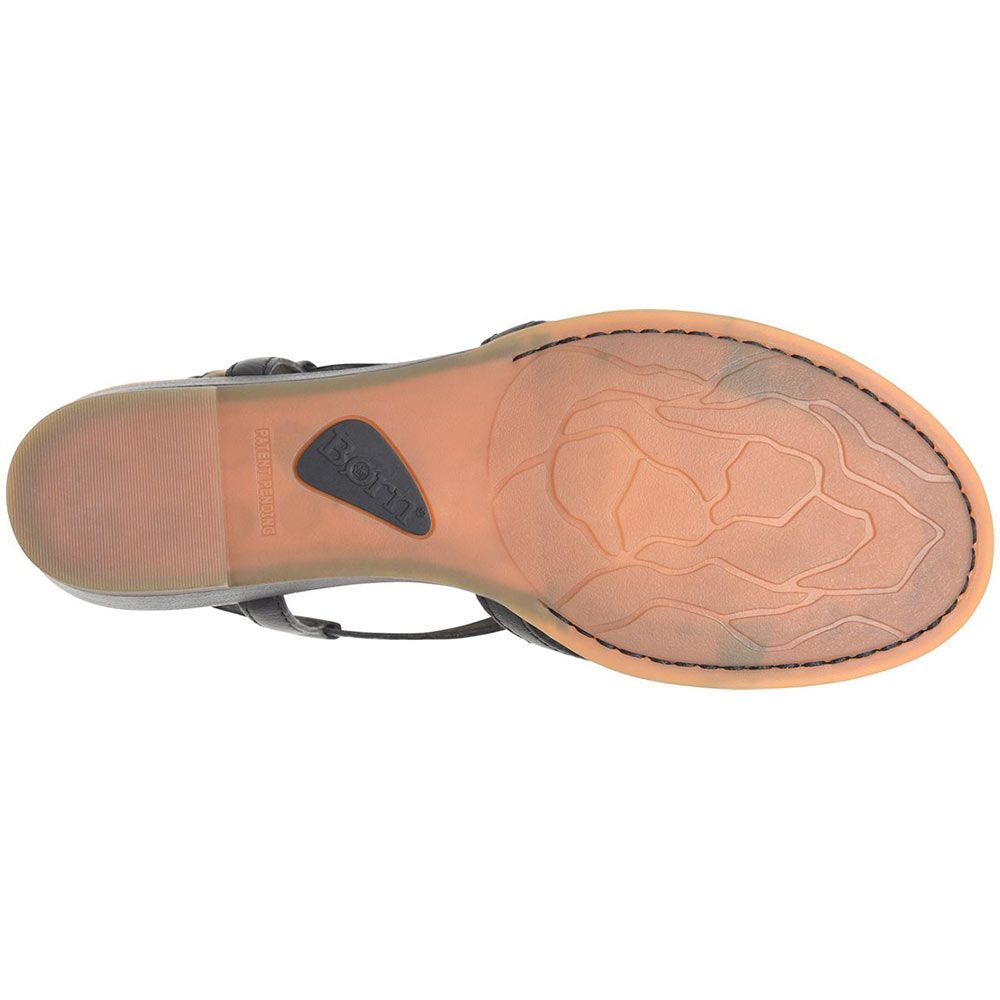 Born Sibyl Flip Flops - Womens Black Sole View