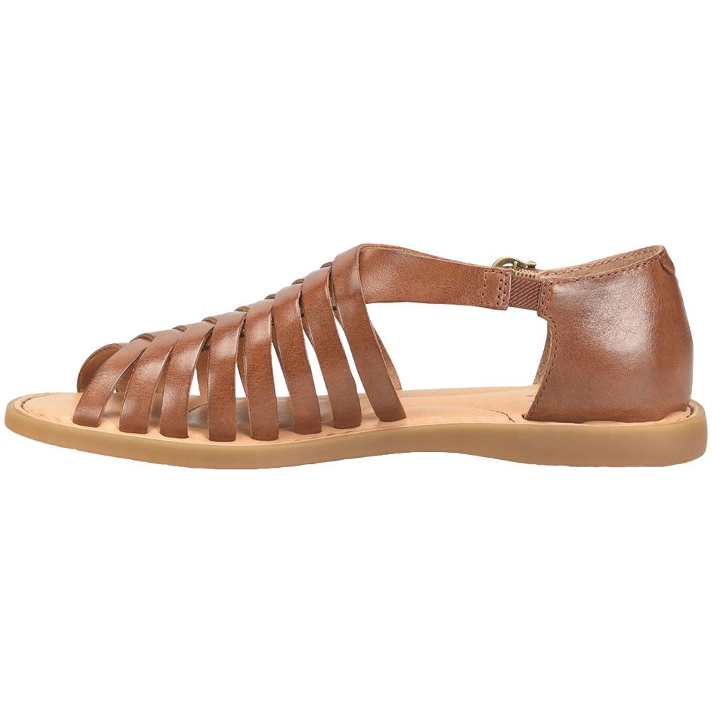 Born Ida Sandals - Womens Brown Cognac Back View