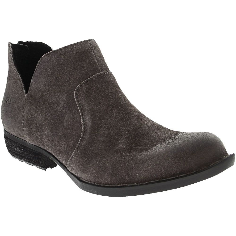 Born Kerri Ankle Boots - Womens Dark Grey Basalto