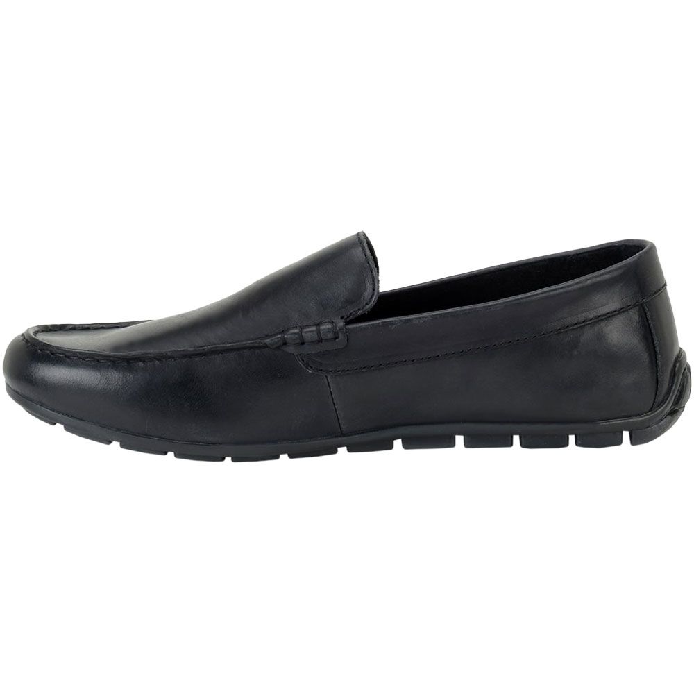 Born Allan Slip On Casual Shoes - Mens Black Back View