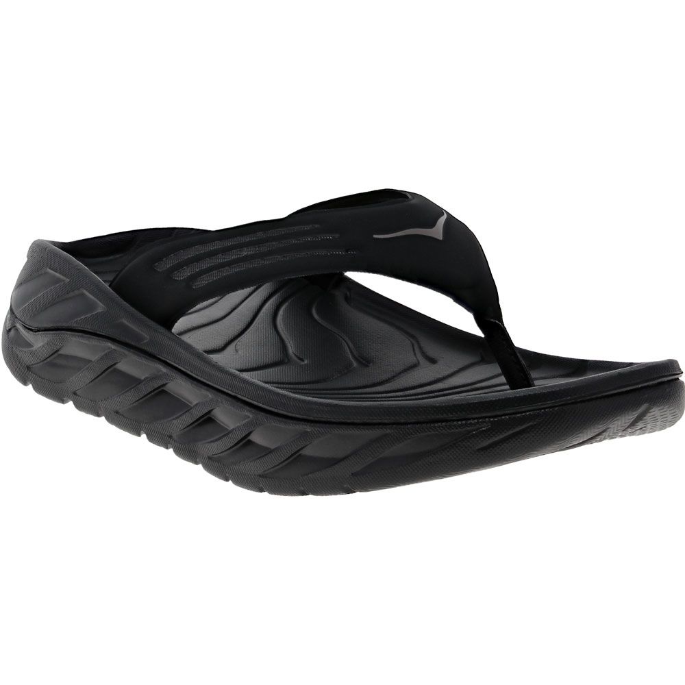 Hoka Ora Recovery Flip Sandals - Mens Black