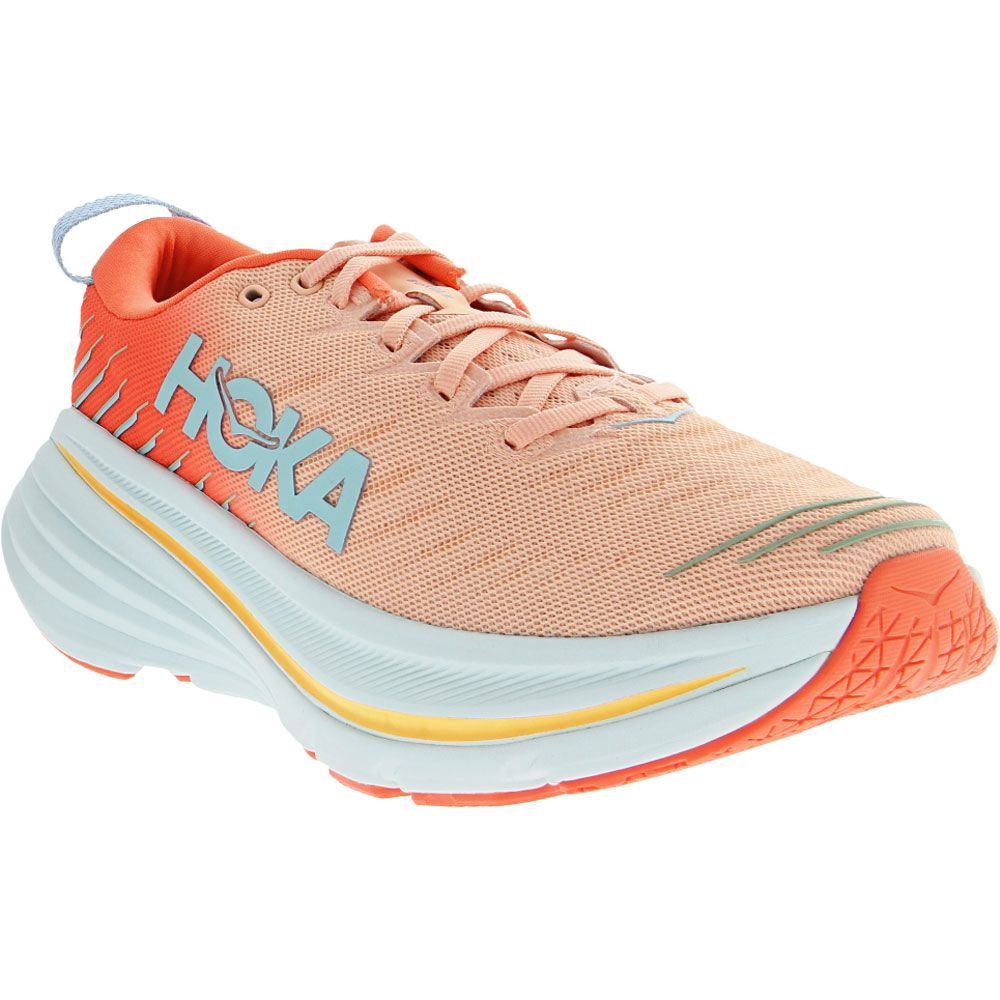 Hoka Bondi X Running Shoes - Womens Pink