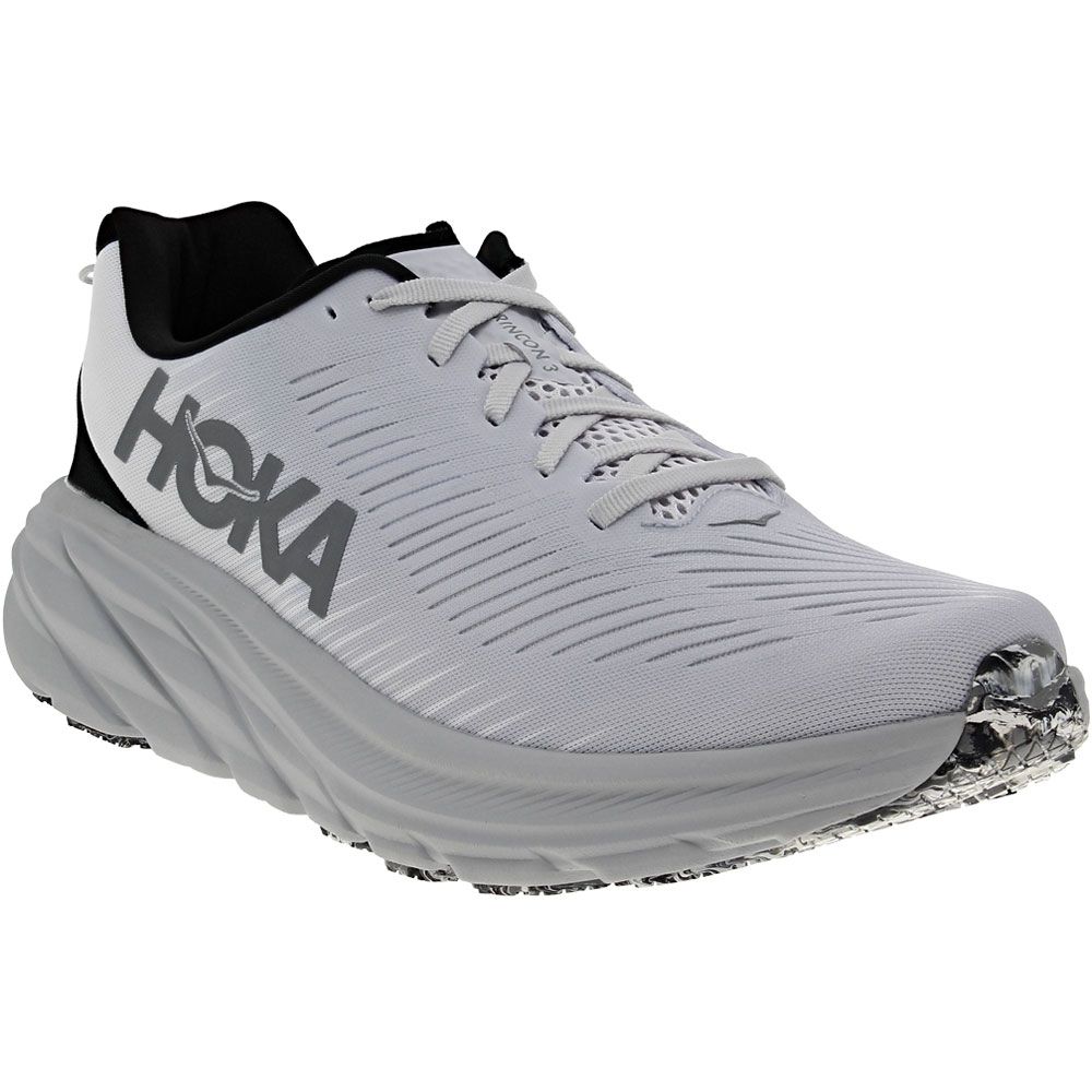 Hoka Rincon 3 Running Shoes - Mens White Black