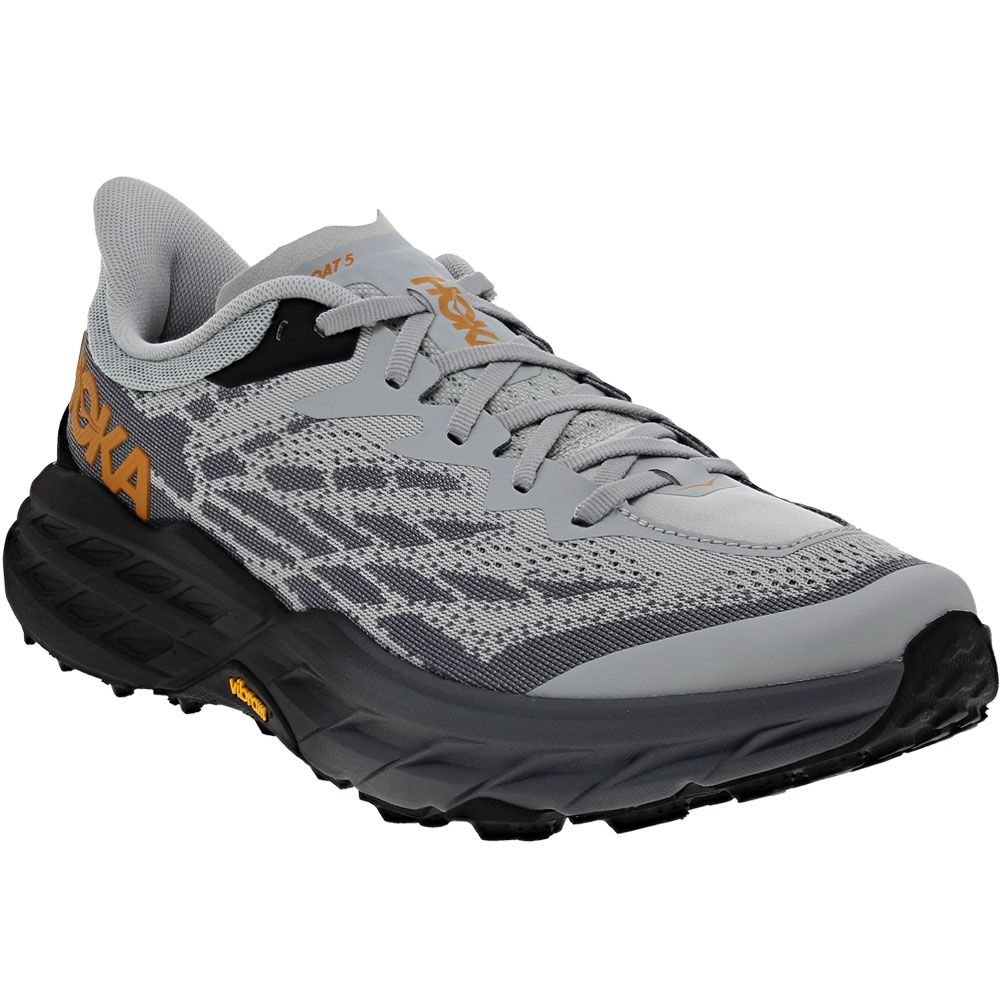 Hoka Speedgoat 5 Trail Running Shoes - Mens Silver