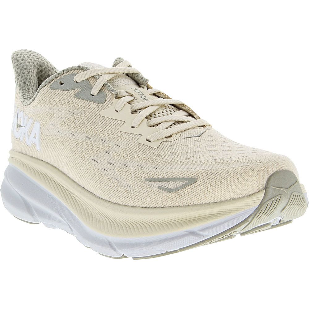 Hoka Clifton 9 Running Shoes - Mens Oatmilk Barley