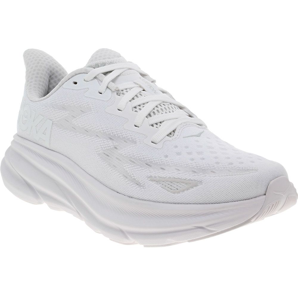 Hoka Clifton 9 Running Shoes - Womens White