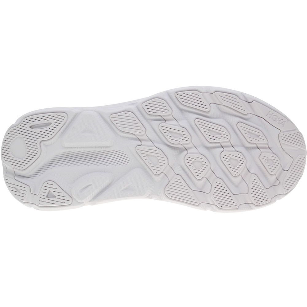 Hoka Clifton 9 Running Shoes - Womens White Sole View