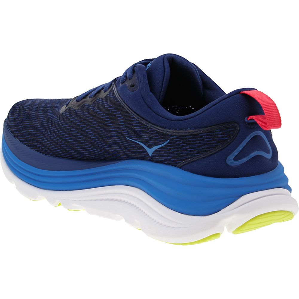 Hoka Gaviota 5 Running Shoes - Mens Bellwether Blue Back View