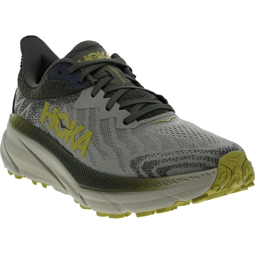 Hoka Challenger Atr 7 Trail Running Shoes - Mens Olive Haze