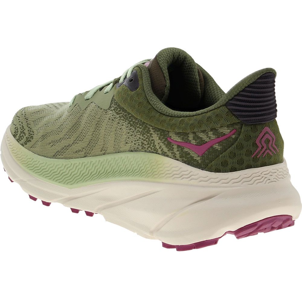 Hoka Challenger ATR 7 Trail Running Shoes - Womens Forest Floor Back View