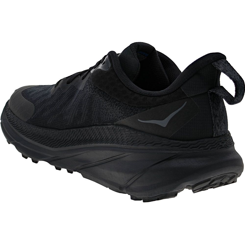 Hoka Challenger ATR 7 GTX Trail Running Shoes - Mens Black Back View