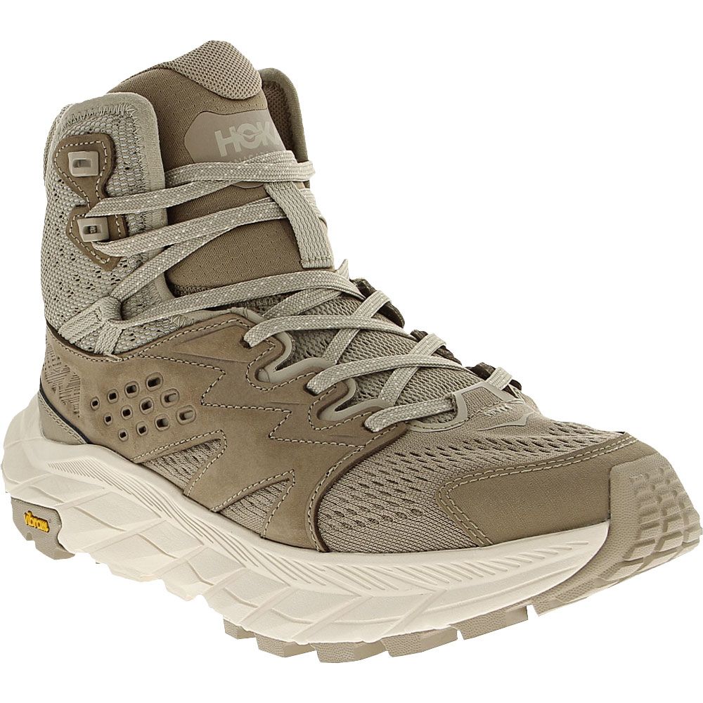 Hoka Anacapa Breeze Mid Hiking Boots - Womens Dune Eggnog