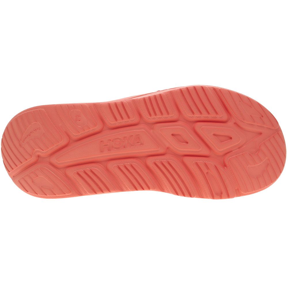 Hoka Ora Recovery Slide 3 Unisex Sandals Papaya Sole View