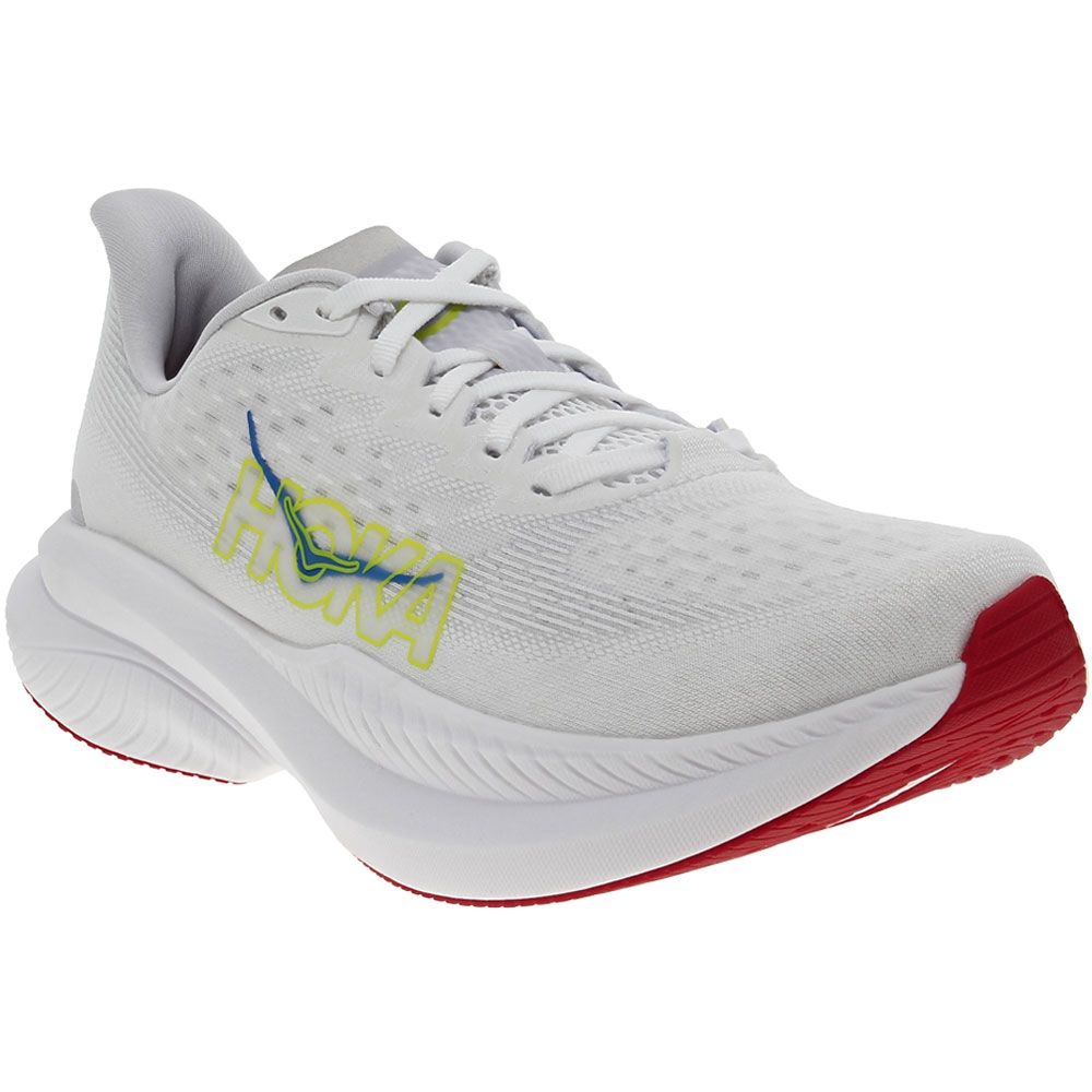 Hoka Mach 6 Running Shoes - Mens White Nimbus Cloud