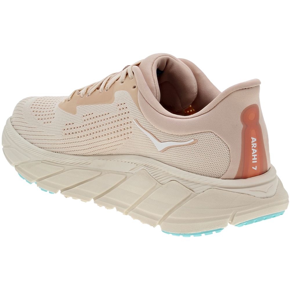 Hoka Arahi 7 Running Shoes - Womens Vanilla Back View