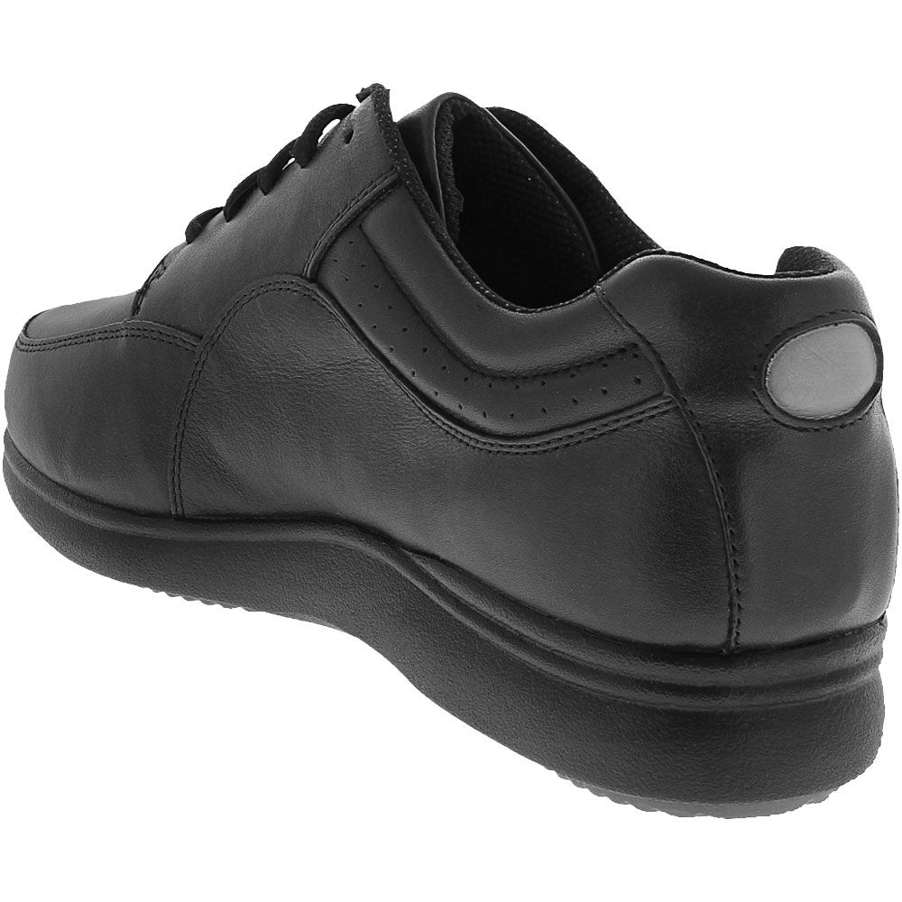 Hush Puppies Power Walker Walking Shoes - Womens Black Back View