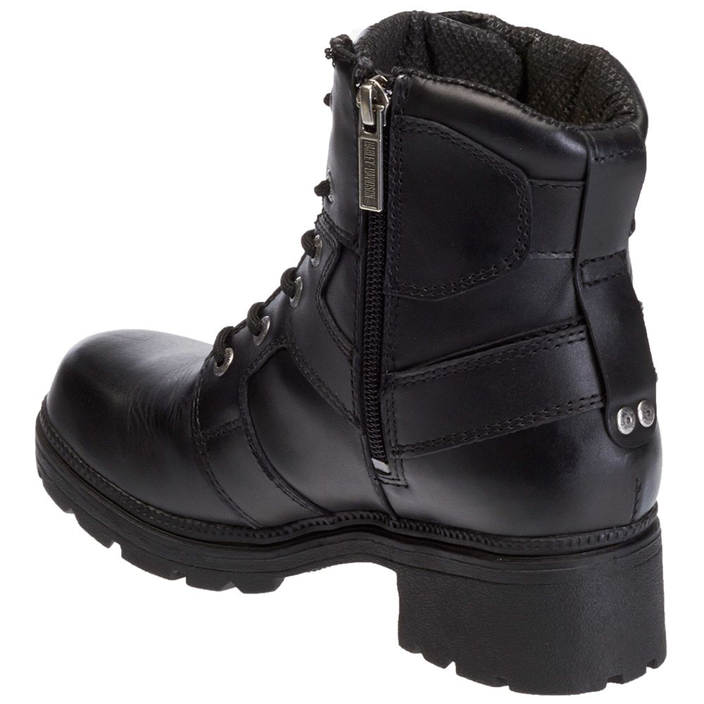 Harley Davidson Jocelyn Casual Boots - Womens Black Back View