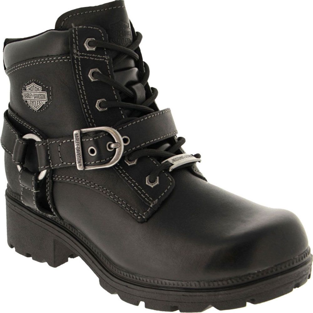 Harley Davidson Tegan Motorcycle Boots Black