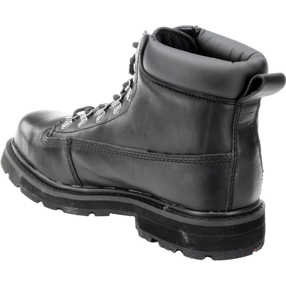 Harley Davidson Drive St Safety Toe Work Boots - Mens Black Back View