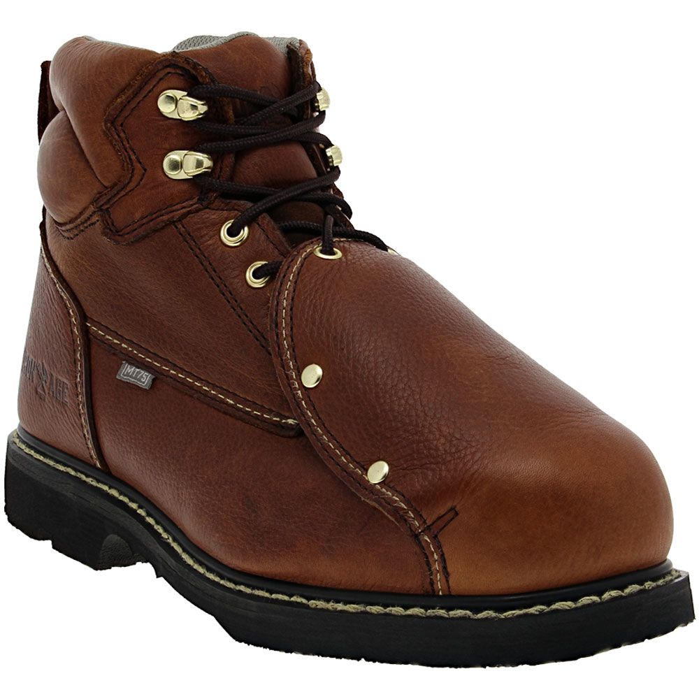 Iron Age 5017 Steel Toe Work Boot - Mens Brown