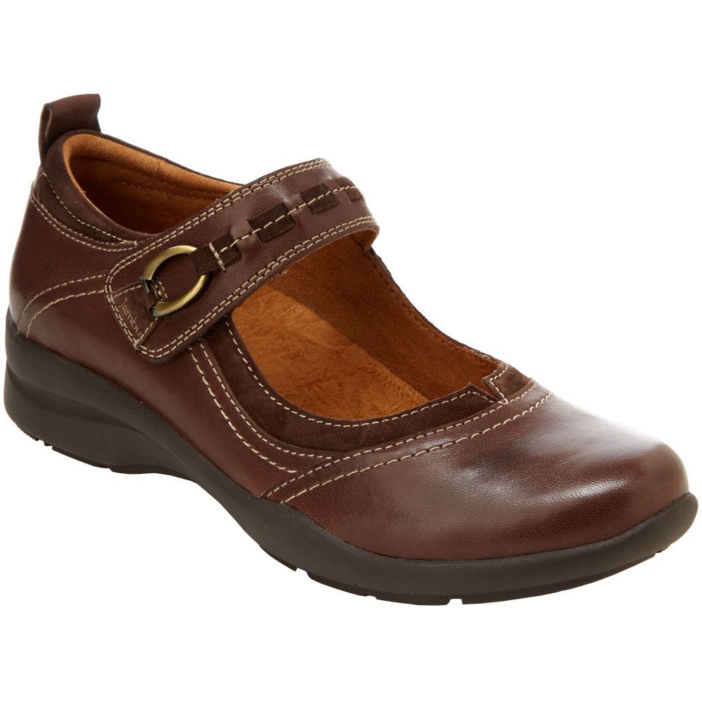 Jambu Emily Slip on Casual Shoes - Womens Dark Brown