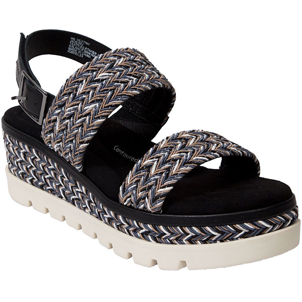 Jambu Destiny Sandals - Womens Black Multi