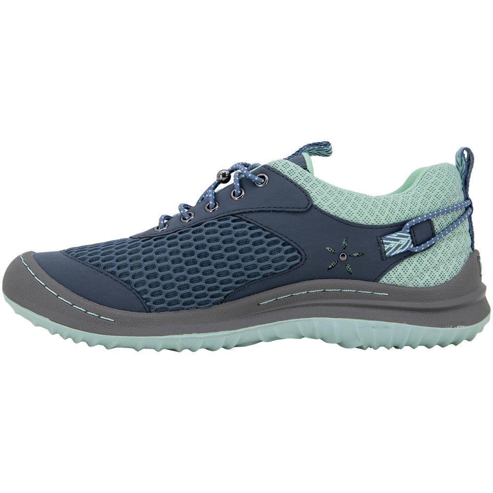 Jambu Sunbeam Water Ready Hiking Shoes - Womens Dark Denim Pale Teal Back View