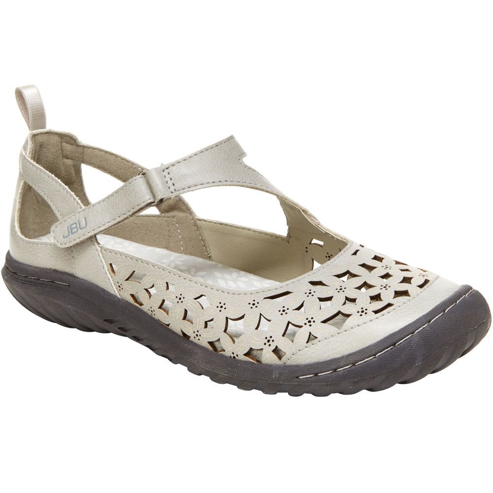 JBU Bellerose Slip on Casual Shoes - Womens Light Grey