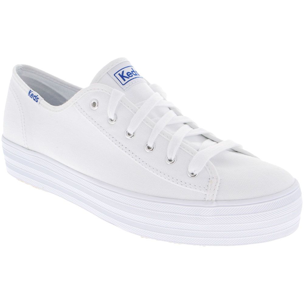 Keds Triple Kick Lifestyle Shoes - Womens White