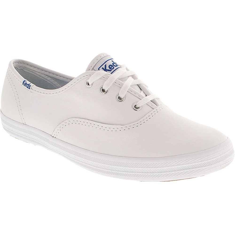 Keds Champion 2K Leather Lace Shoes - Womens White