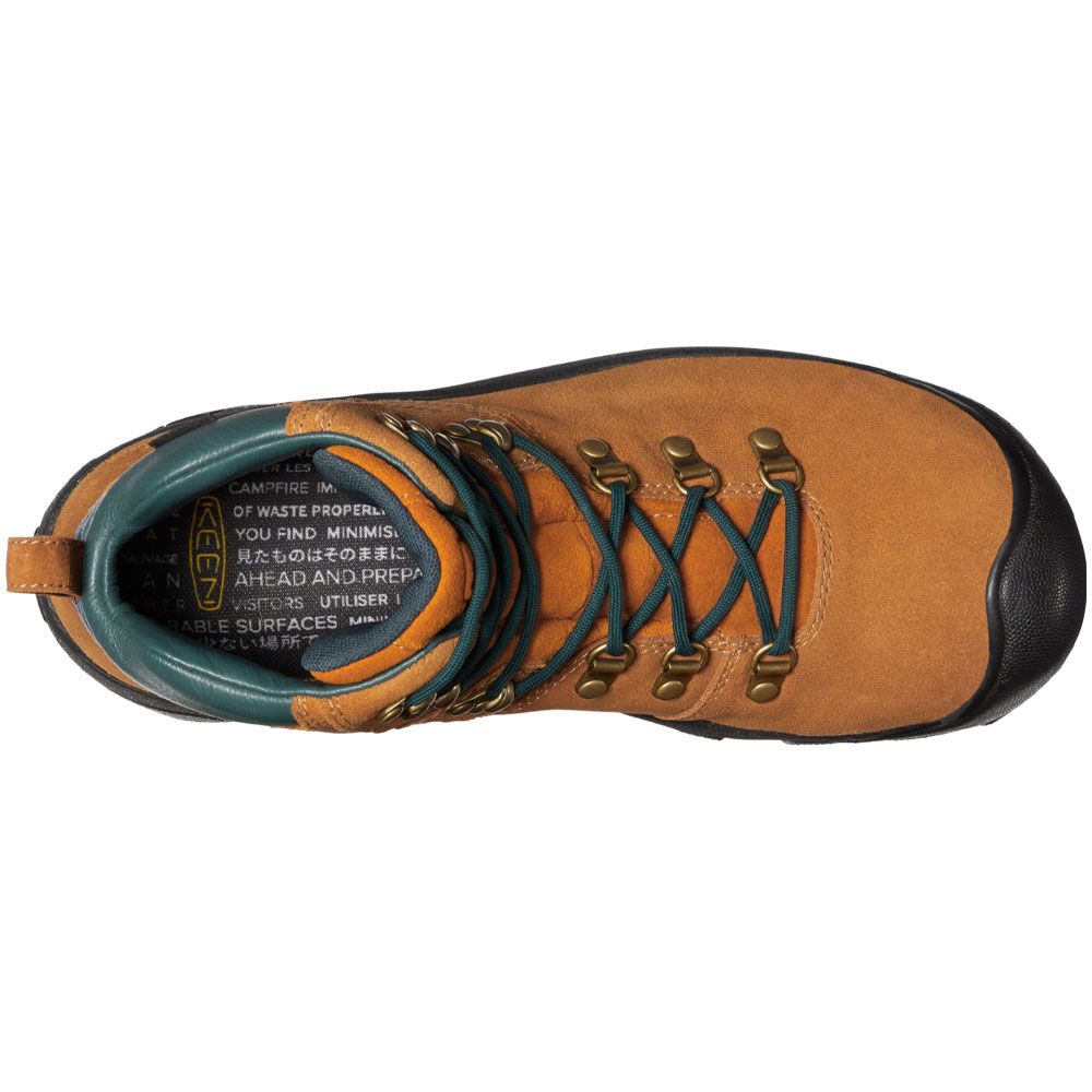 KEEN Pyrenees Wp Hiking Boots - Mens KEEN Maple Maramalade Back View