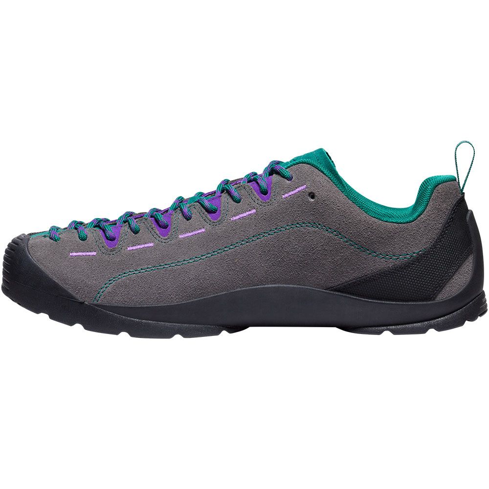 KEEN Jasper Walking Shoes - Mens Steel Grey Aventurine Back View