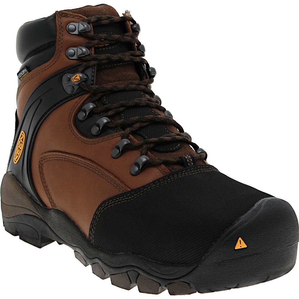 Keen Utility Louisville Steel Toe Work Boots - Mens Brown