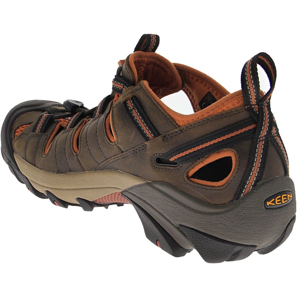 KEEN Arroyo 2 Sandals - Mens Black Olive Bombay Brown Back View