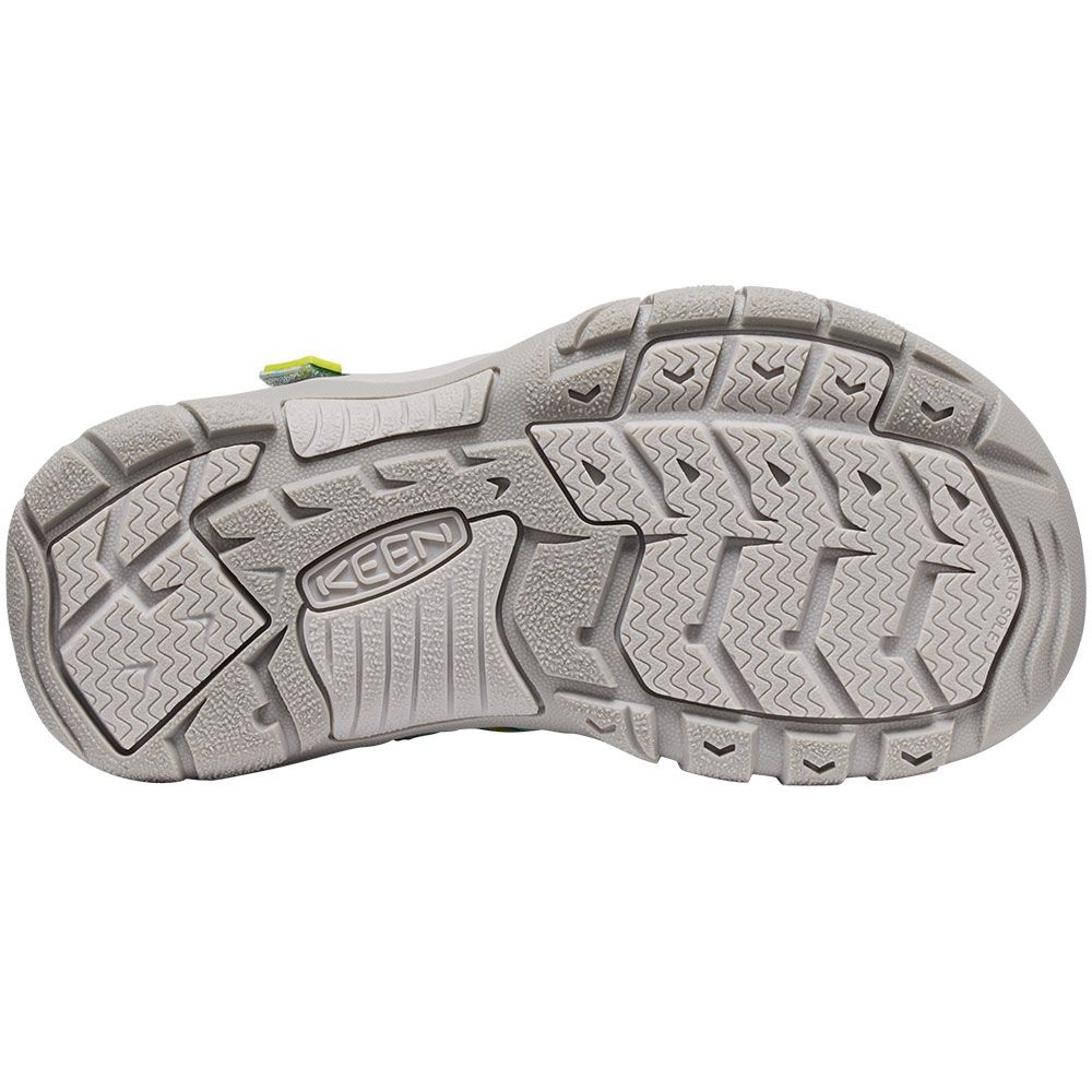 KEEN Newport H2 Sandals - Boys | Girls Legion Blue Evening Primrose Sole View