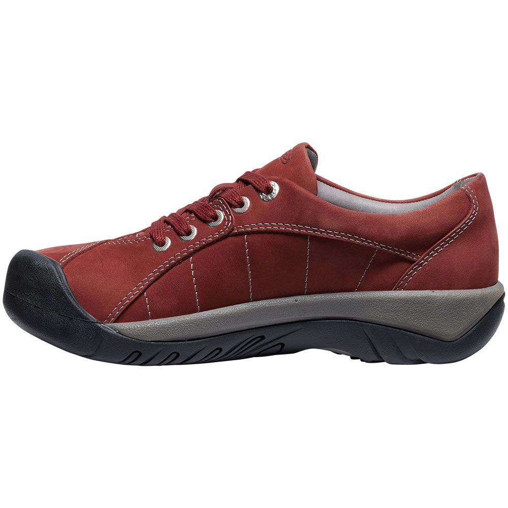 KEEN Presidio Casual Shoes - Womens Fired Brick Back View