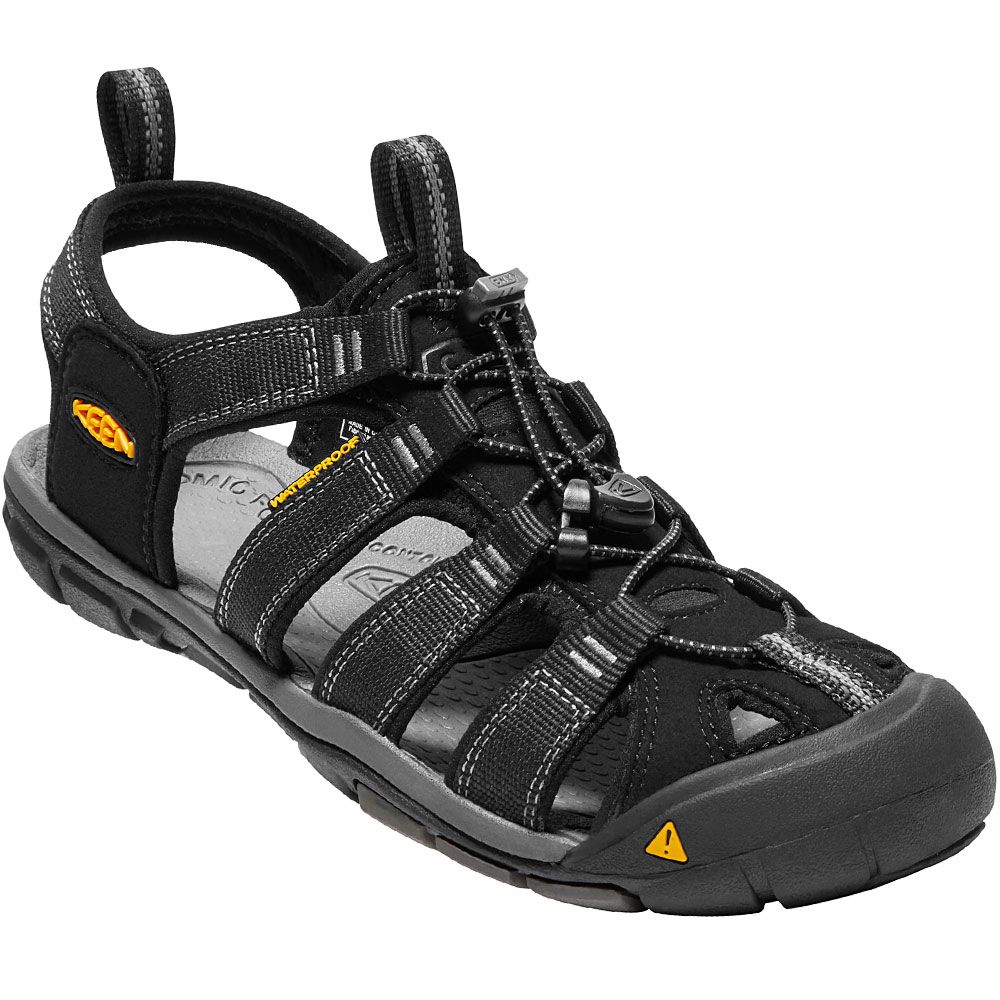 KEEN Clearwater Cnx Outdoor Sandals - Mens Black Gargoyle