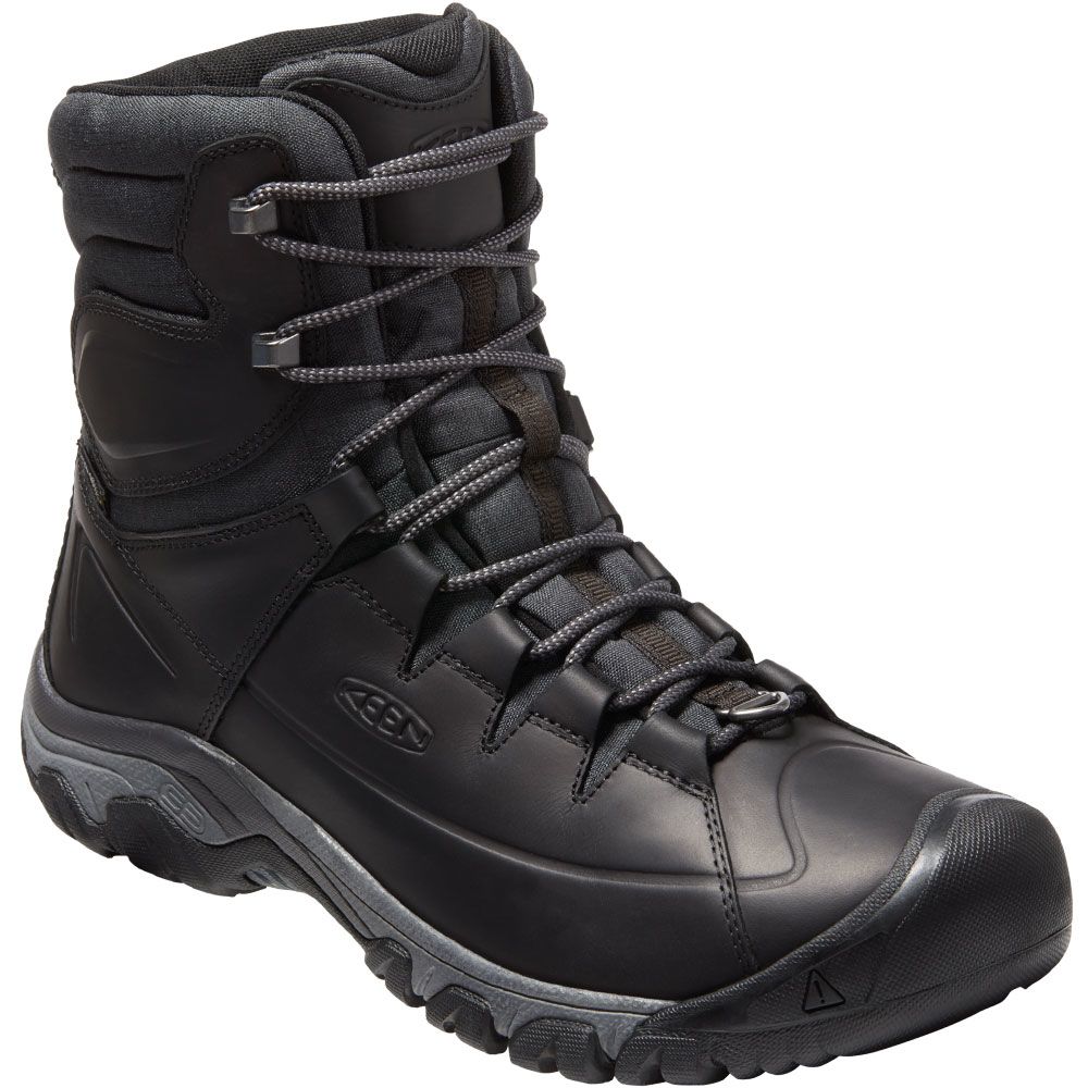 KEEN Targhee High Lace Wp Winter Boots - Mens Black Raven