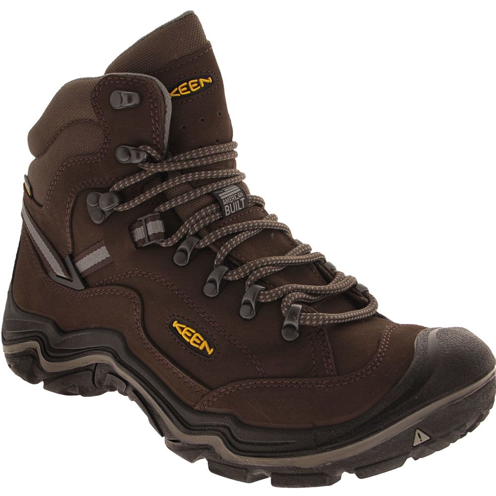 KEEN Durand 2 Mid Wp Hiking Boots - Mens Cascade Brown Gargoyle