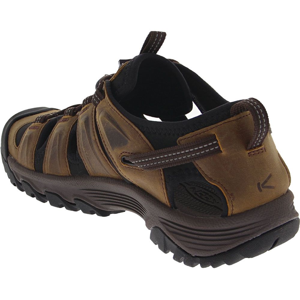 KEEN Targhee III Sandal - Mens Bison Mulch Back View