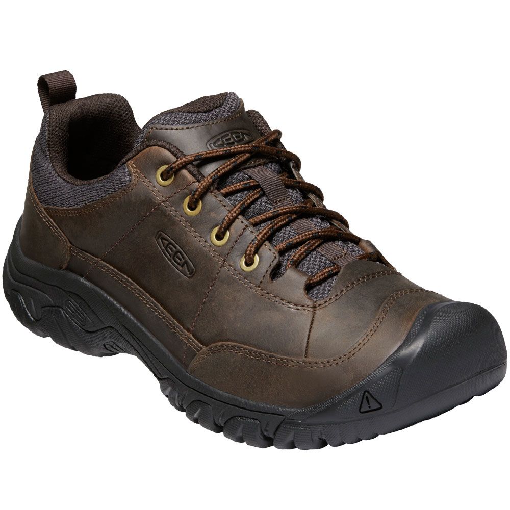 KEEN Targhee 3 Oxford Hiking Shoes - Mens Dark Earth Mulch