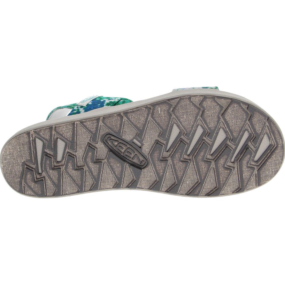 KEEN Elle Backstrap Sandals - Womens Porcelain Tie Dye Sole View