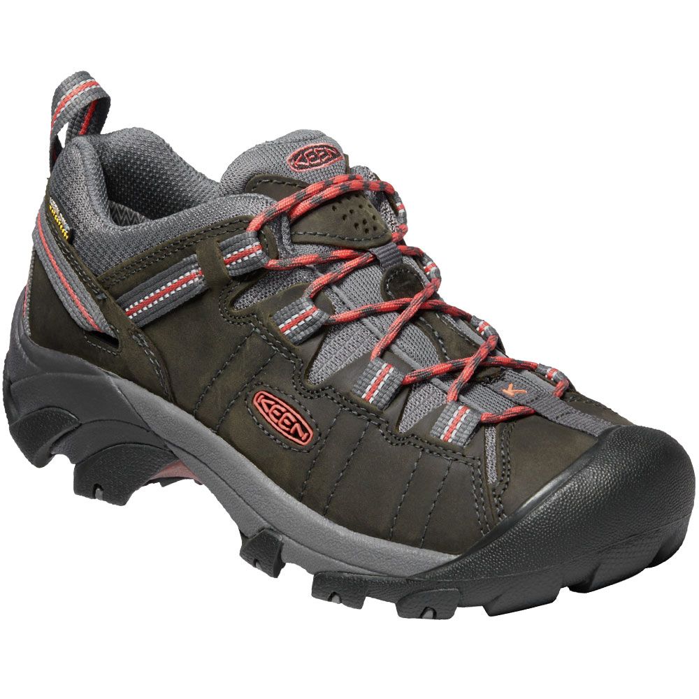 KEEN Targhee 2 Wp Waterproof Hiking Shoes - Womens Magnet Coral