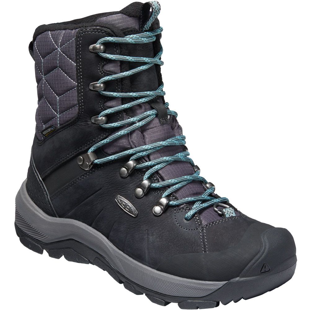 KEEN Revel 4 High Polar Winter Boots - Womens Black North Atlantic