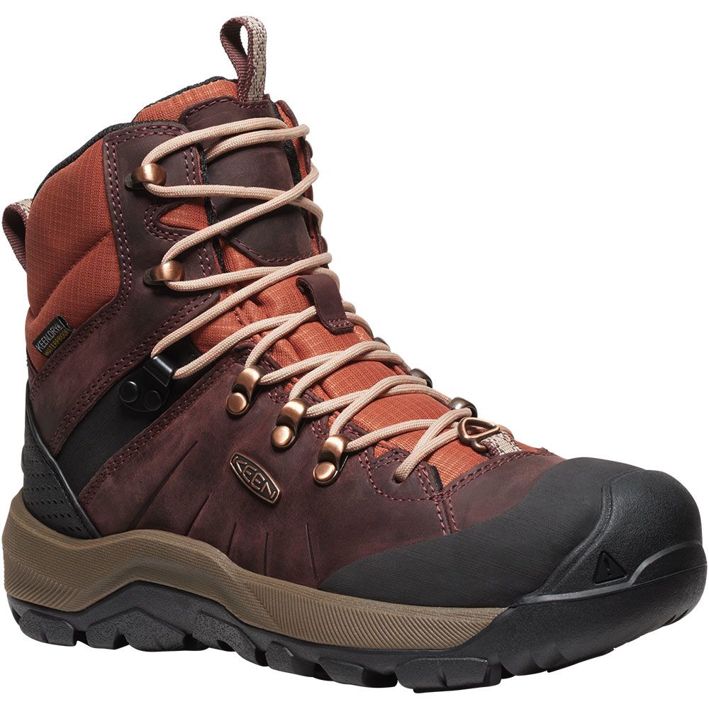 KEEN Revel 4 Mid Polar Winter Boots - Womens Andorra Safari